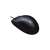 Logitech B100 Wired Optical Mouse, Black, side view