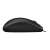 Logitech B100 Wired Optical Mouse, Black, side view