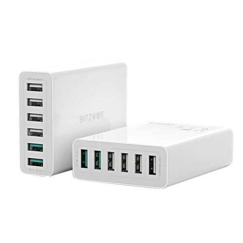BlitzWolf BW-S15 Stație de încărcare USB de 60W cu 6 porturi