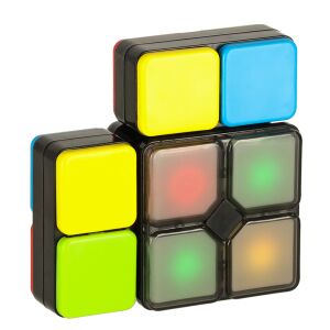 Ikonka LED Logik Puzzle Würfel Nahaufnahme - Interaktive Kinderspiele