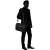 Man carrying Samsonite Mysight 14.1 inch black laptop bag