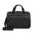 Samsonite Mysight 14.1 inch black laptop bag front view with shoulder strap
