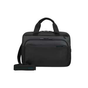 Samsonite Mysight 14.1 inch laptop briefcase, black, with shoulder strap - Laptop Bag and Case