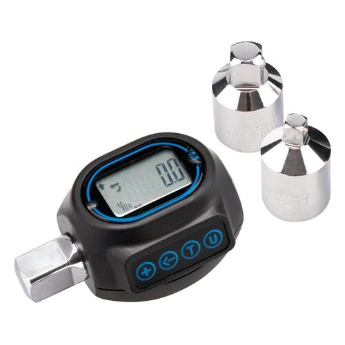 Extol Premium Digital torque adapter with audible alarm, 1/2", adapters 1/4" and 3/8" 8825300