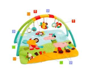 Baby Fehn 3D Játszószőnyeg - Szafari