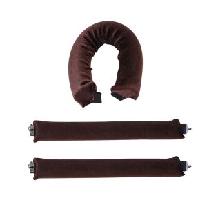 Set 3 ondulatoare fara caldura, role din spuma moale, catifea, pentru bucle durabile si naturale, fara deteriorare, maro 112256458 - Lockenstab