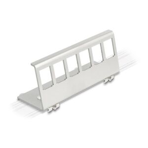 Delock Keystone fém rögzítőelem 6 porton DIN-sínhez - PCI hálózati kártya