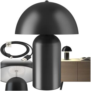 Mała lampa stołowa w stylu retro Kade, ściemnialna 113817507 - Lampa dekoracyjna