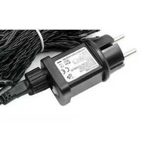 Transformator Flippy 8 funcții, interior/exterior, standard european, 4,5V 6W, negru - Flippy Ghirlande luminoase
