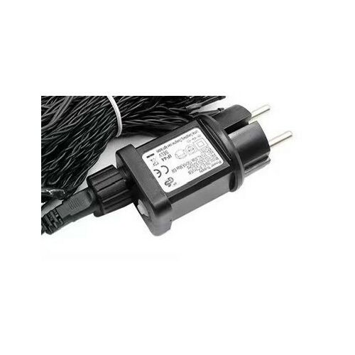 Transformator Flippy 8 funcții, interior/exterior, standard european, 4,5V 6W, negru