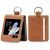Goospery Mercury Basic braune Lederhülle mit Brieftasche für Samsung Galaxy Z Flip6, Bildschirm und Kartenfach sichtbar