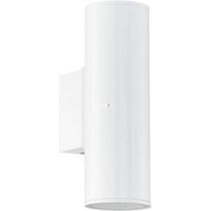 EGLO Riga 94101 biała zewnętrzna lampa ścienna LED, GU10, IP44 - Zewnętrzna lampa ścienna