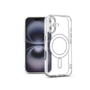 Carcasă Clear Mag Cover iPhone 16 cu inel MagSafe - OEM Huse telefon