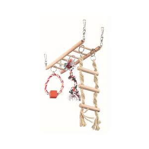 Trixie Függő Híd Fából És Kötél Hörcsögöknek 29×25×9cm