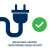 Direct mains operation icon