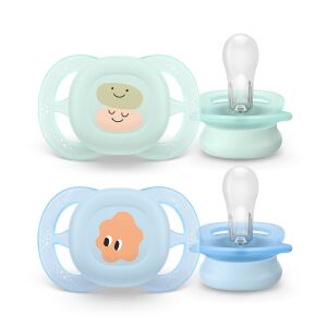 Philips AVENT Játszócumi ultra start mintás 0-2hó fiús 2 db