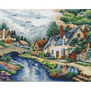 Pixel szett 9 normál alaplappal, színekkel, falu (809132) 112553783 - Művészet & Hobbi