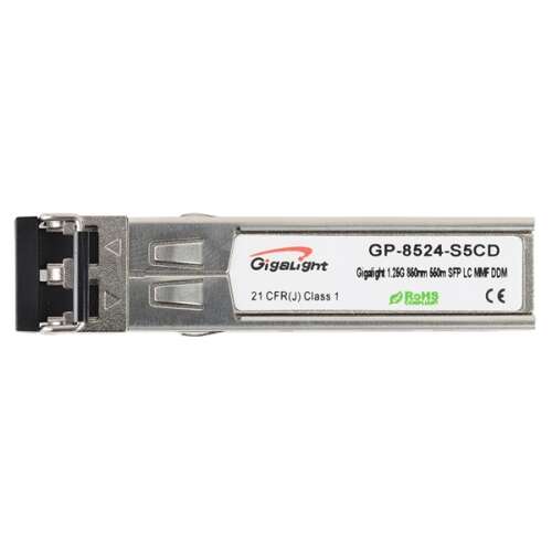 Gigalight GP-8524-S5CD SFP modul, 1.25G, 850nm, domet 550m, LC konektor, višemodno optičko vlakno, digitalno dijagnostičko praćenje