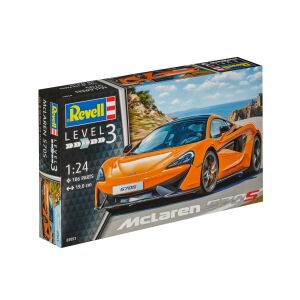 Revell McLaren 570S 1:24 méretarányú modell autó készlet, hobbi építés - Revell Modell, makett