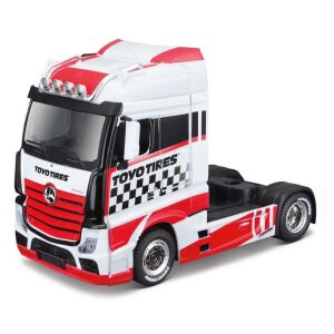 Bburago 1:43 Mercedes-Benz Actros Gigaspace Játék Teherautó Modell - Bburago