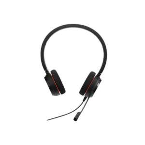 Jabra Evolve 20 MS Teams Stereo HD Wired Headset with Microphone, black - Jabra Headphone