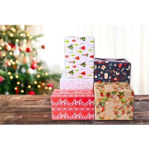 Csomagolópapír, íves, 70x200 cm, Karácsonyi 5, VICTORIA PAPER 122868218 - Csomagolópapír