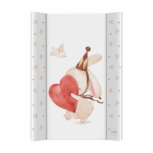Ceba Baby BASIC Pierrot pelenkázó lap 50x70cm aranyos nyuszi mintával - Pelenkázás