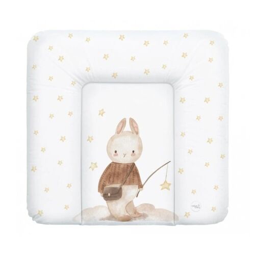 Ceba Baby Basic Dreamer changing pad with cute bunny design