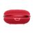 JBL Clip 4 piros hordozható Bluetooth hangszóró alulnézet USB-C porttal