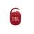 JBL Clip 4 portable Bluetooth speaker, red, front view