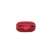 JBL Clip 4 portable Bluetooth speaker, red, bottom view