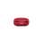 JBL Clip 4 portable Bluetooth speaker, red, bottom view
