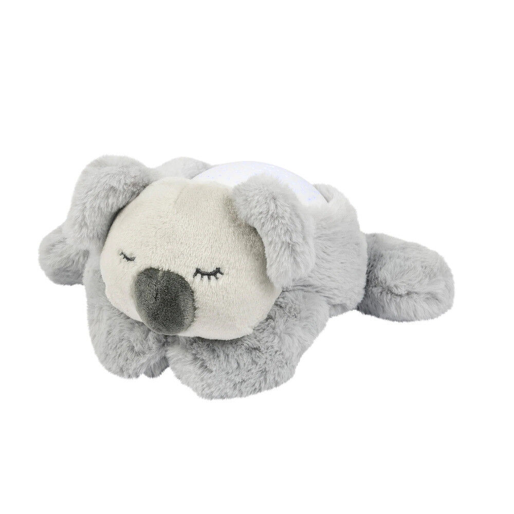 E-shop Nattou nočný projektor hudobný plyšový koala sivý