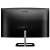 Philips 322E1C 31.5 inch curved VA monitor, back view