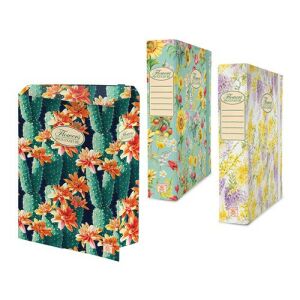 Füzetbox Pigna Nature Flowers A/4 70 mm gerinccel 122953830 - Füzetbox
