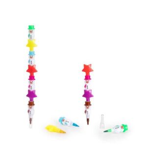 Tolóbetétes ceruza Trendhaus Magic Moments hóember csillaggal 5 színű 122956129 - Toll & Ceruza