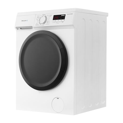 Szögletes nézet a Philco PLD 147 EGHU elöltöltős mosógépről