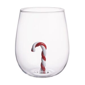 MERRY & JOY pohár, Candy Cane 450 ml 112571893 - Karácsony