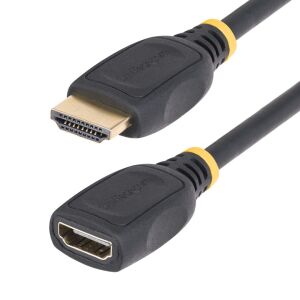 StarTech.com HDMI - HDMI aljzat kábel - 1m HDMI hosszabbító kábel - HDMI kábel