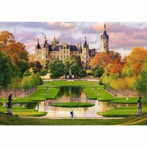 Puzzle asamblat Trefl Castelul Schwerin 1000 piese - Trefl Puzzle