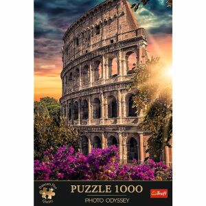 Trefl 1000 piese puzzle Colosseum imagine - Puzzle 3D & Puzzle cu burete