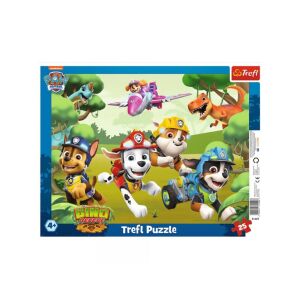 Trefl Paw Patrol Dino Rescue 24-teiliges Puzzle - Puzzle & Rätsel