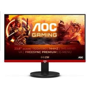 AOC Gaming 144Hz VA monitor 23.8" G2490VXA, 1920x1080, 16:9, 350cd/m2, 1ms, HDMI/DisplayPort, hangszóró 42296331 