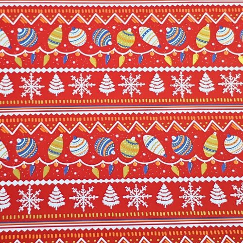 Papier matowy do pakowania prezentów, taniec kulek i zygzaków, dekoracja świąteczna, 200x70 cm 112594432