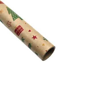 Kraftpapier zum Verpacken von Geschenken, Bündeln, Schachteln und Herzen, 200x70 cm