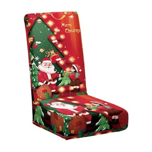 Székhuzat, Flippy, karácsonyi témájú, Model 2 Mikulás és fiú, zöld/piros