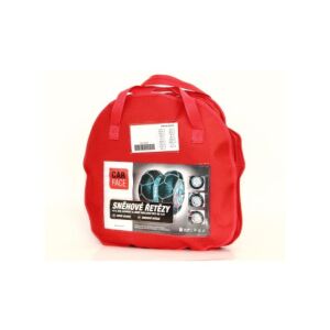 Łańcuchy śniegowe typu drabinkowego Car Face do samochodów ciężarowych, koła 15/16/17 cali, zestaw 2 sztuk w czerwonej torbie - Pojazd i części