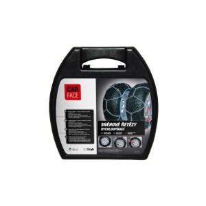 Łańcuchy śniegowe Car Face typu drabinkowego do samochodów ciężarowych, rozmiary opon 14, 15, 16, zapakowane - Pojazd i części