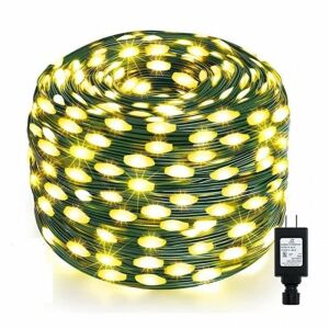 Lineáris LED karácsonyi fény, 160 LED, 20m, kültéri-kültéri, IP44, fényjátékok, 4 színben - Kék 112601076 - Fényfüzér