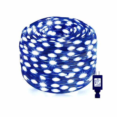 Lineáris LED lampki choinkowe, 240 LED, 30m, kolor niebieski